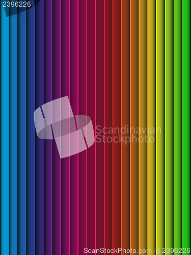 Image of Vector - Rainbow Background Seamless Colorful Stripe Vector