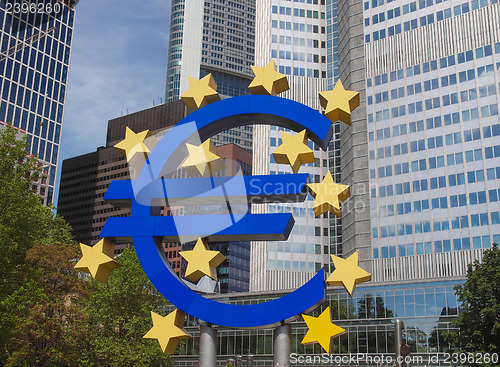 Image of European Central Bank in Frankfurt