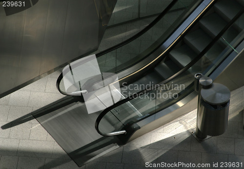 Image of escalator