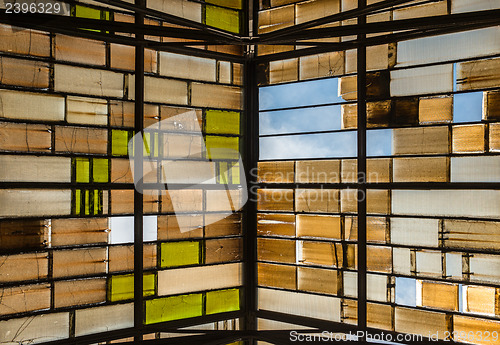 Image of Roof windows of a factory