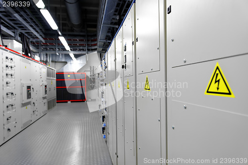 Image of Control room of a power plant