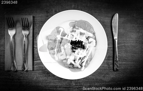 Image of Delicious stew on the table