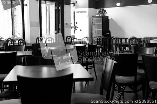 Image of Interior of a traditional hungarian restaurant