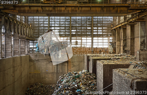 Image of Waste processing plant interior