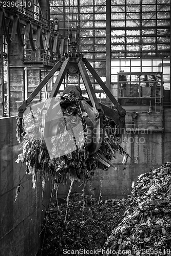 Image of Waste processing plant interior