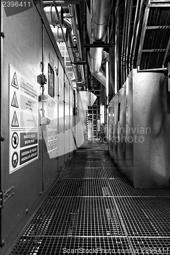 Image of Industrial interior of a power plant