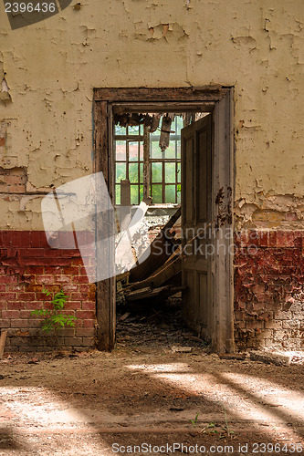 Image of Door with bright light