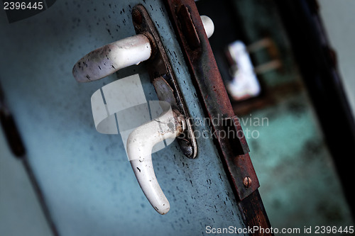 Image of Old knob of a cabin