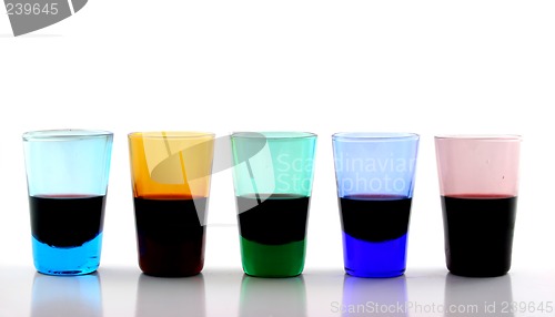 Image of 5 Drinking Glasses