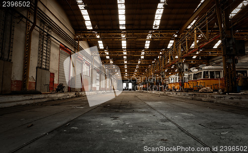 Image of Interior of a vehicle repair station