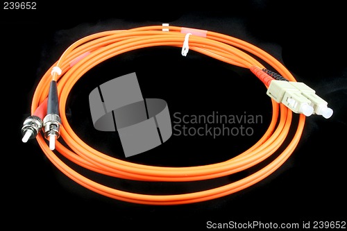 Image of Fiber Optic Computer Cable