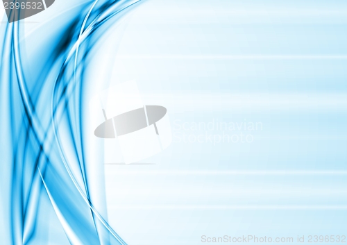 Image of Blue waves abstract background