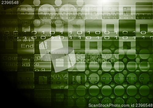 Image of Vector abstract hi-tech backdrop