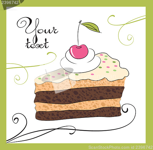 Image of Illustrations of the cake  