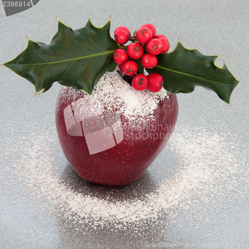 Image of Festive Christmas Apple