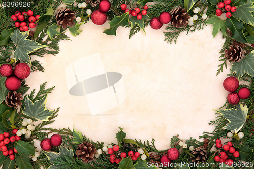 Image of Traditional Christmas Border
