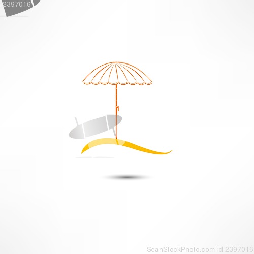 Image of Beach parasol