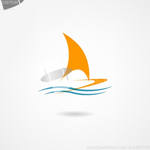 Image of yacht icon