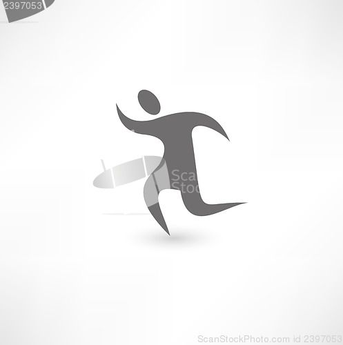 Image of Running man icon