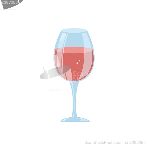 Image of Stylized wine glass