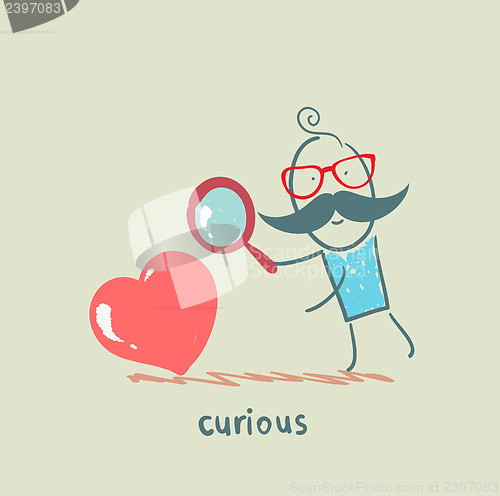 Image of curious