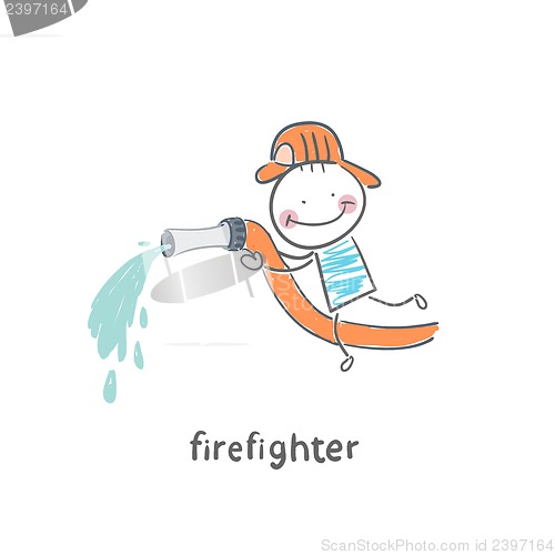 Image of firefighter