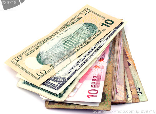 Image of paper Money - close up