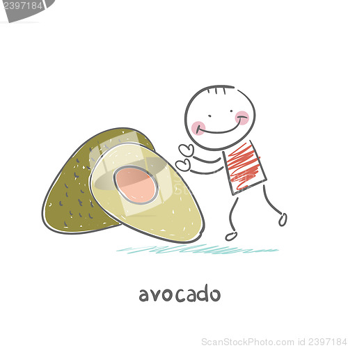 Image of Avocado and people