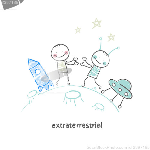 Image of extraterrestrial