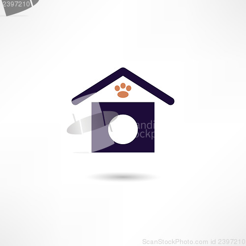 Image of dog house icon