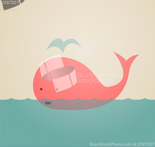 Image of Cute Whale