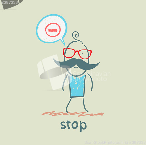 Image of stop