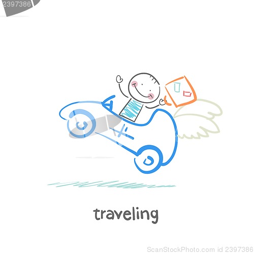 Image of traveling