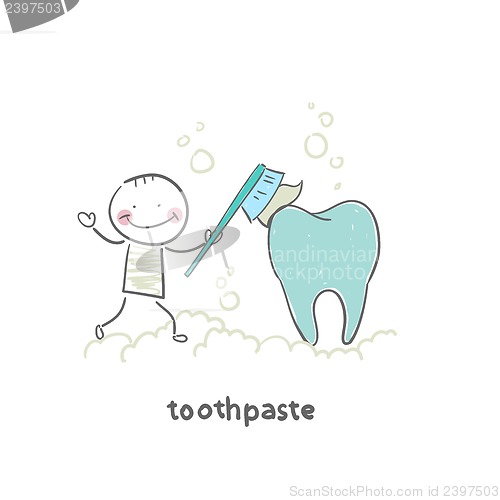 Image of toothpaste