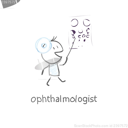 Image of ophthalmologist