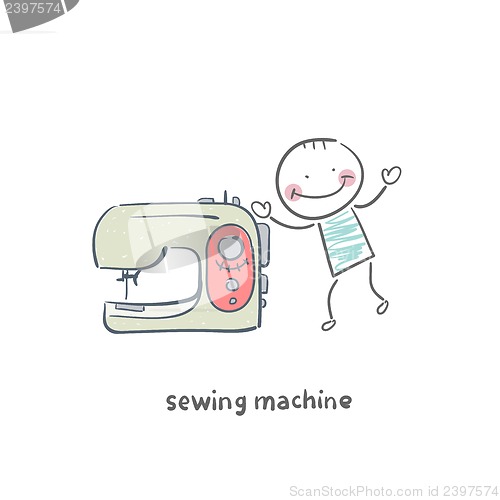 Image of sewing machine