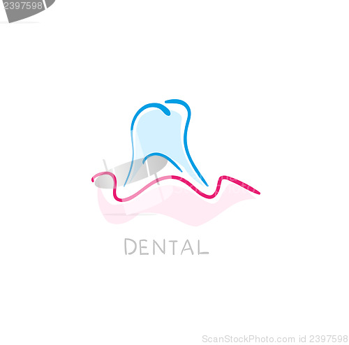 Image of Dental icon. Illustration of teeth as icon