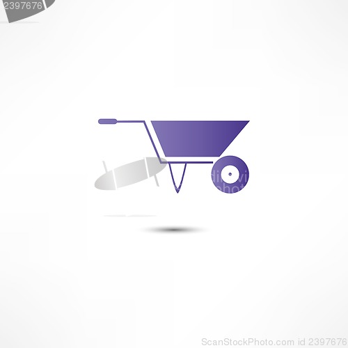 Image of Wheelbarrow Icon