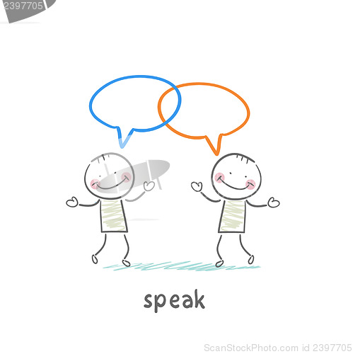 Image of speak