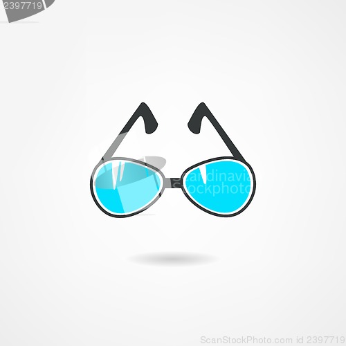 Image of blue glasses