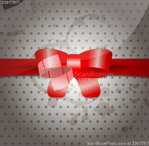 Image of Celebratory background with bow