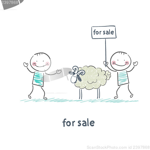 Image of selling sheep