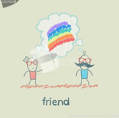 Image of friend