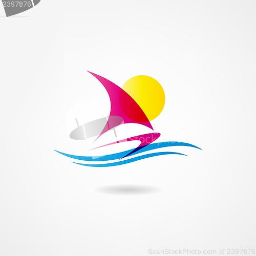 Image of yacht icon