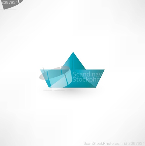 Image of Paper Boat Symbol