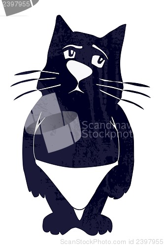 Image of Vector illustration of cat