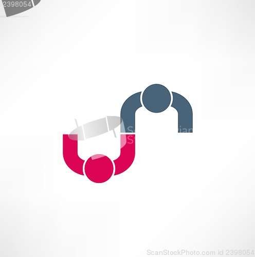 Image of Business icon. Handshake. Transaction.