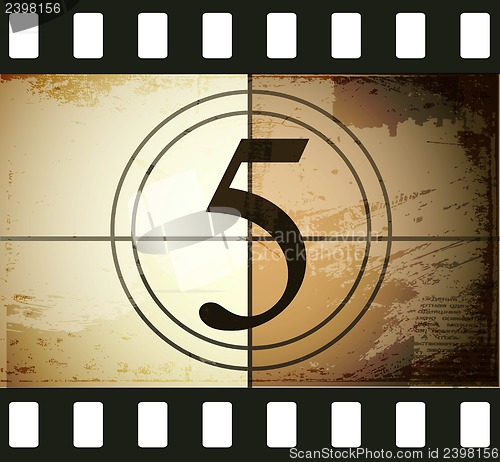 Image of Grunge film countdown