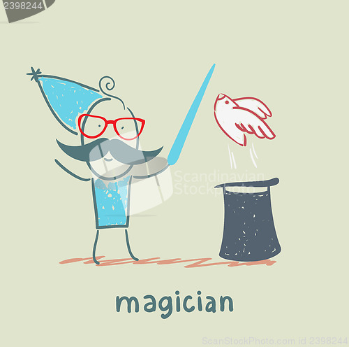 Image of magician