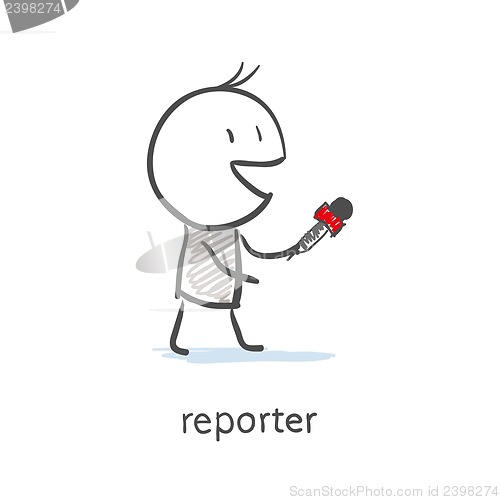 Image of Reporter Interview